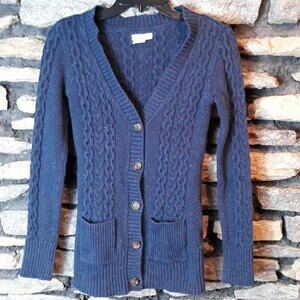 Aeropostale womens boyfriend cardigan sweater sz Small